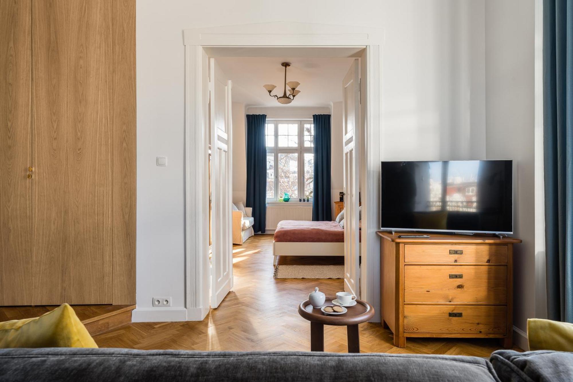 Sanhaus Apartments - Chopina 13 - Apartamenty W Centrum, 5 Minut Od Plazy I Deptaka Sopot Bilik gambar